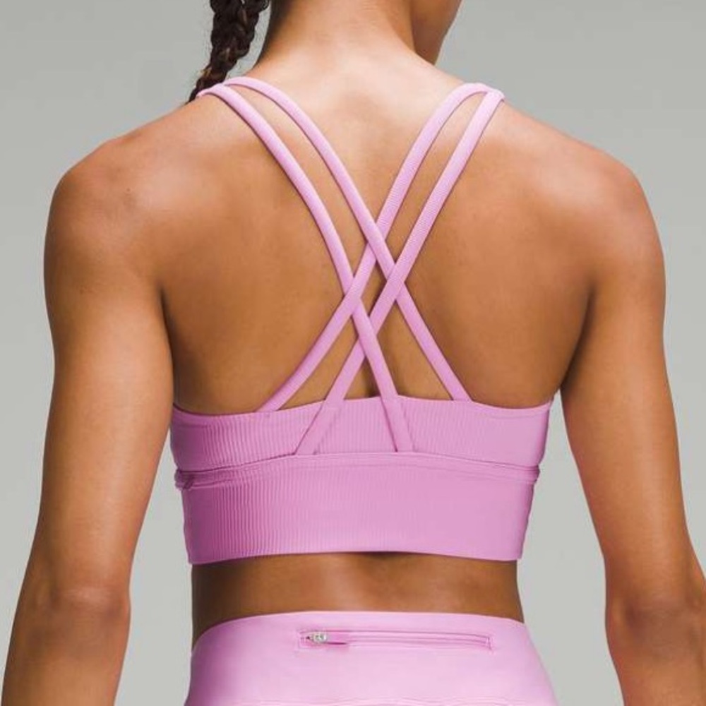 Lululemon Energy Bra Longline *Ribbed - Picture 3 of 8